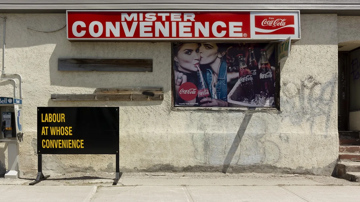Mister convenience store front
