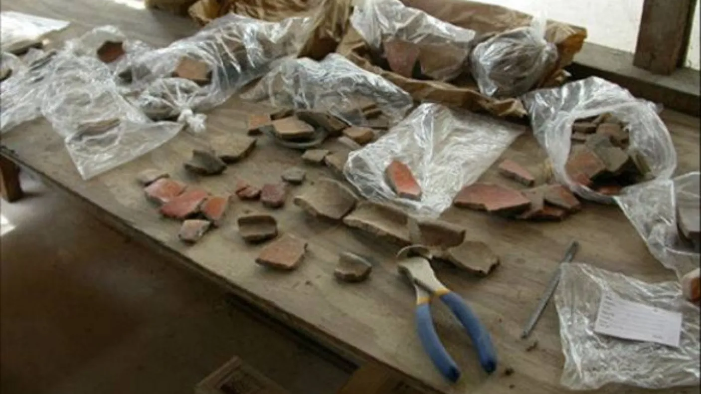 Petrology sample.
