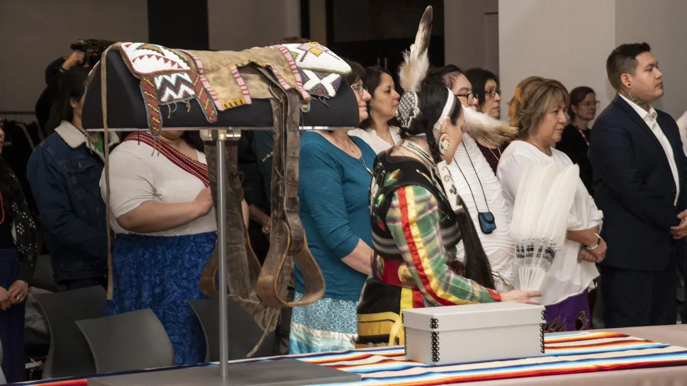 Repatriation ceremony at ROM