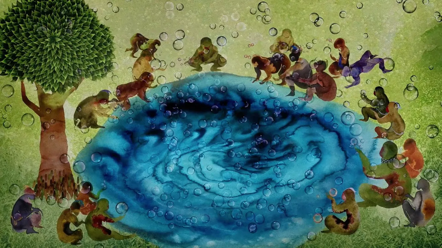 Animation de Shiva Ahmadi, Ascend (2017).
