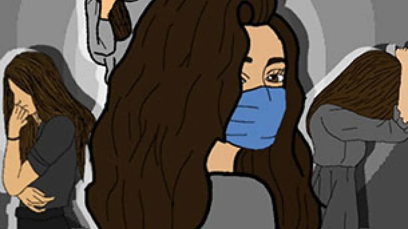 Stuck in My Head - Artwork by Olivia, Etobicoke (Age 12-15)
