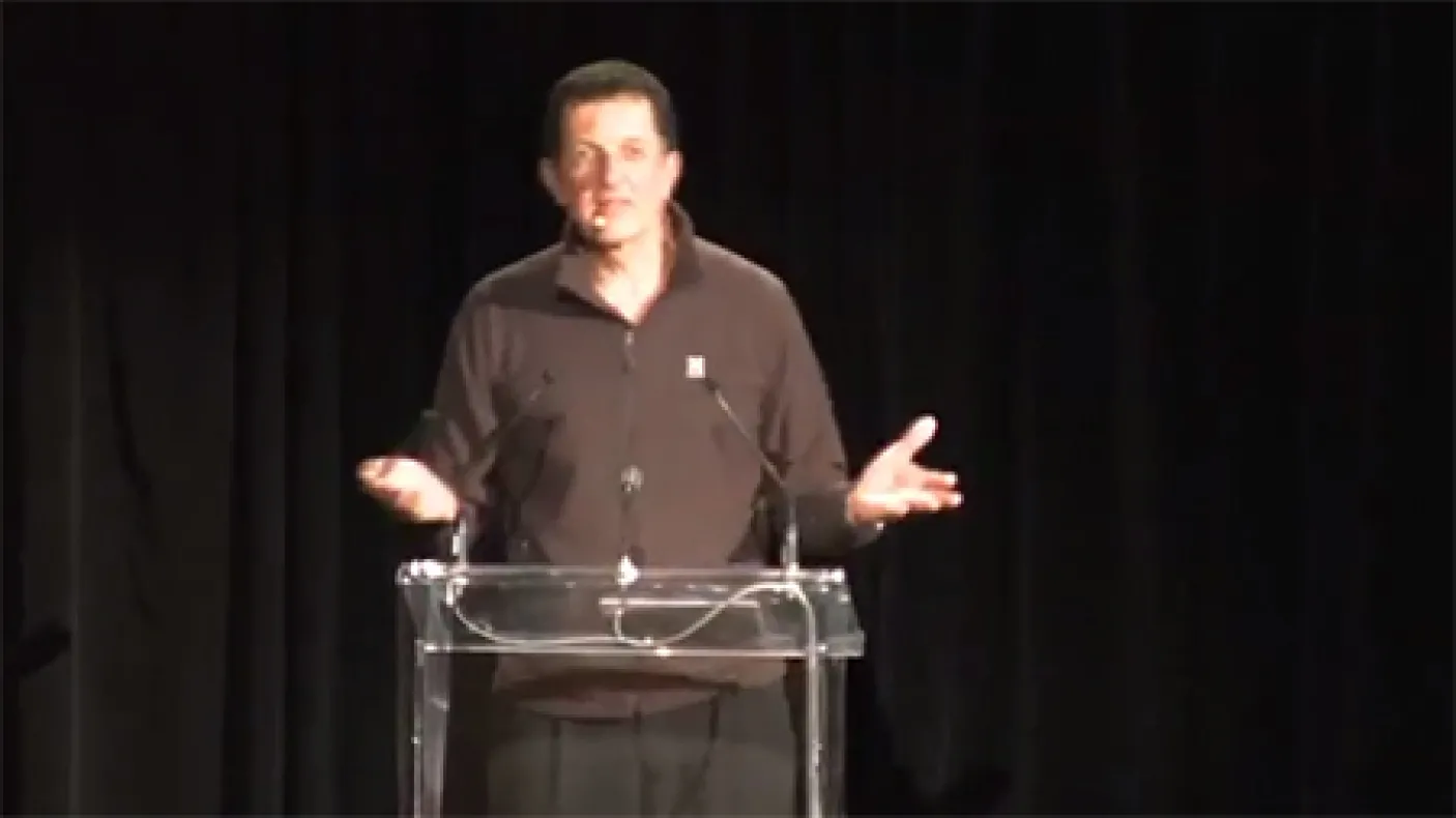 Anthony Gormley at the ROM. Video Thumbnail.
