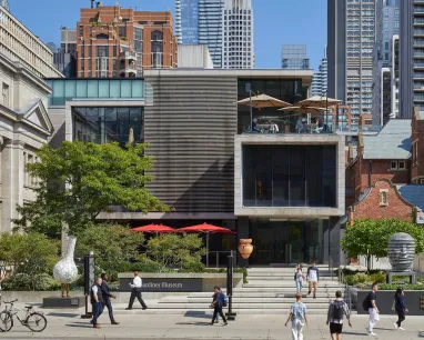 Exterior of Gardiner Museum