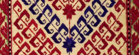 Phulkari embroidery sample
