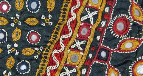 Shisha embroidery sample