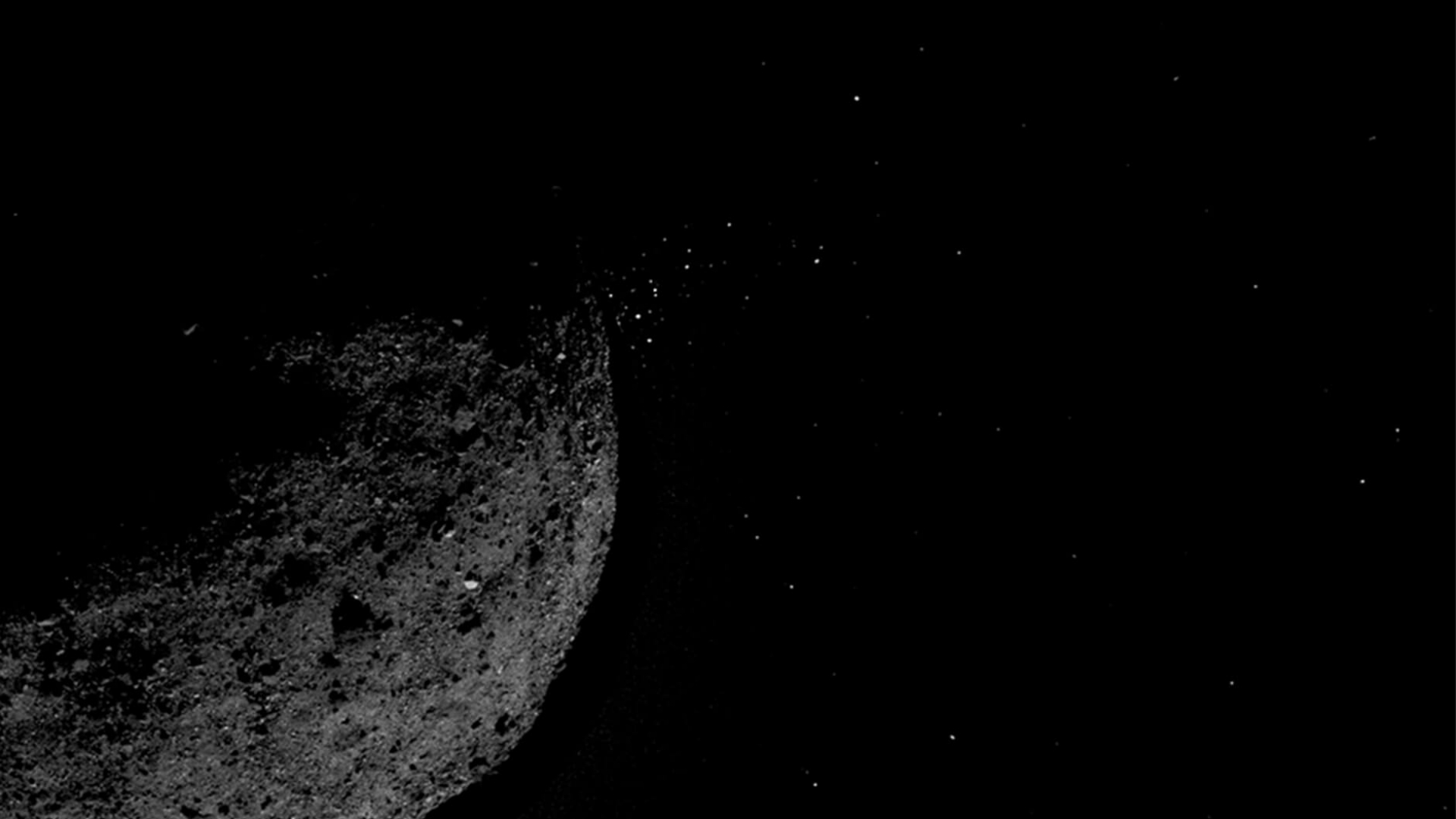 Asteroid Bennu.