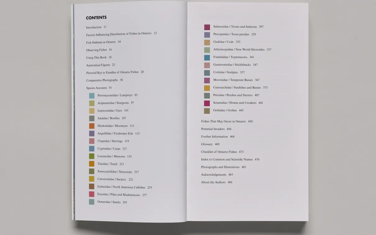 A beautiful and accessible field guide to all species of freshwater fish found in Ontario