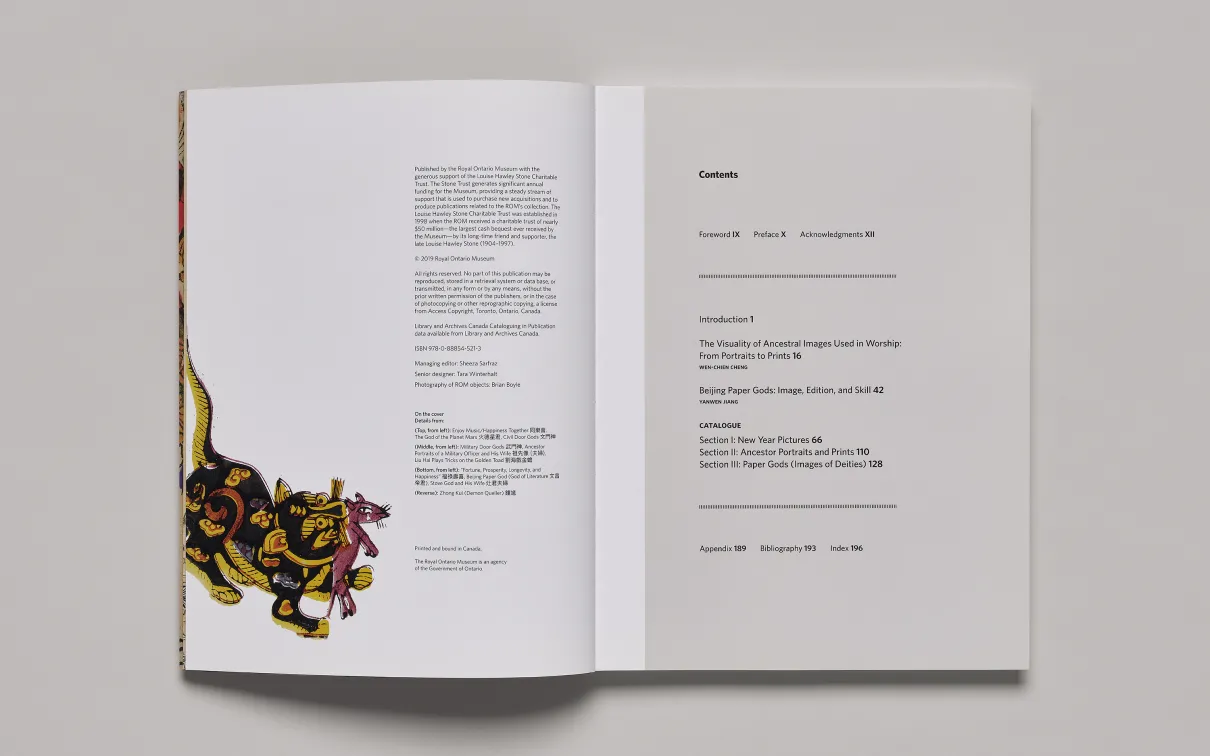 Gods in my Home brings together Chinese Ancestral paintings and traditional popular prints while examining unexplored connections between the two genres in the context of the Chinese Lunar year.