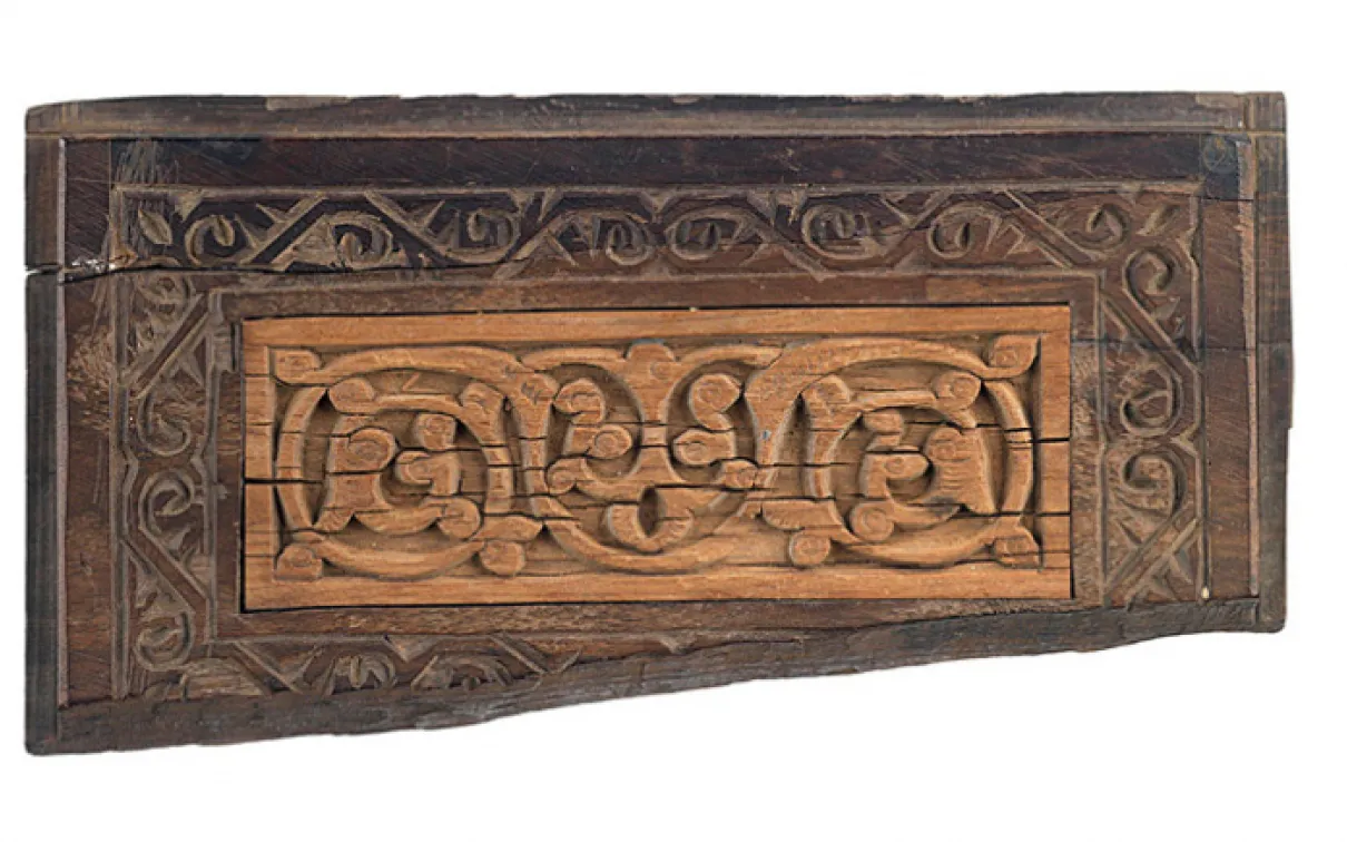 Wood, carved and inlaid Egypt, 10th - 13th century