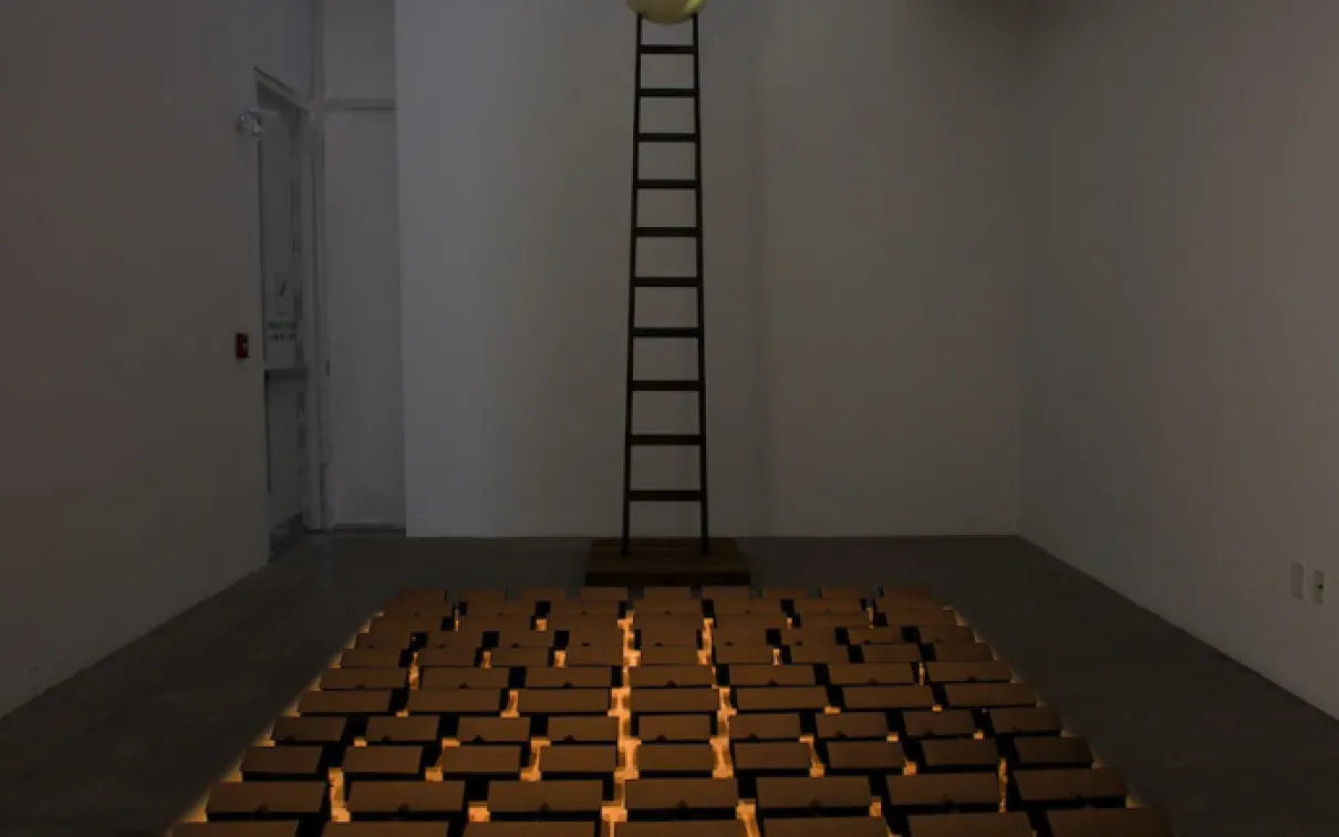 Shacks and moon (Steven Nunoda)