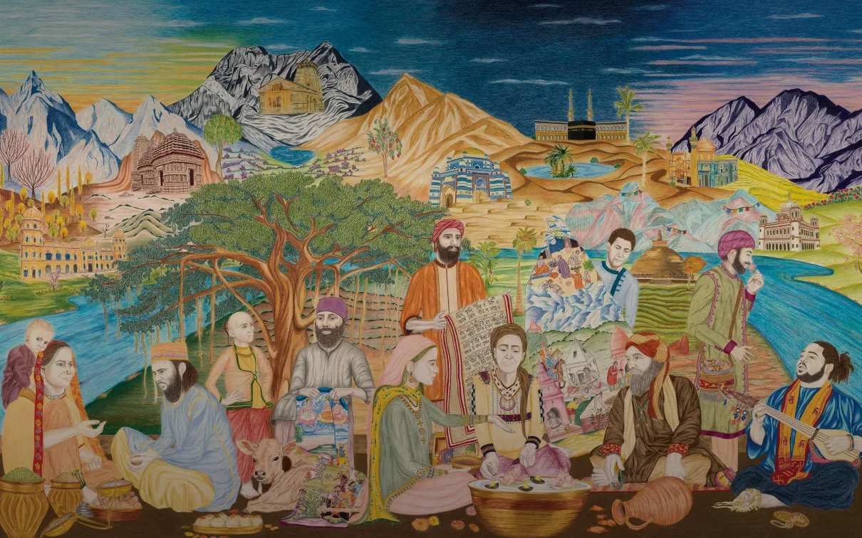 Historic Indian painting