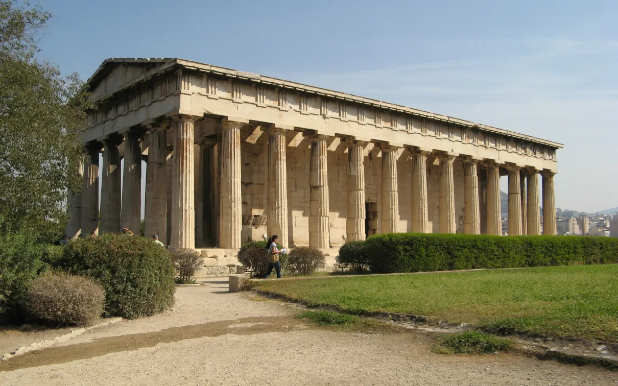 Temple of Hephaistos, Athens, Greece. © Storeye, Wikimedia Commons, 2007.