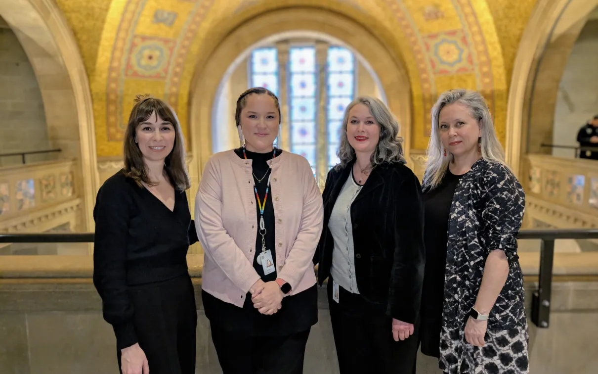 L-R: Melissa Jean Scott, Leslie McCue, Vanessa Jorda, Vanessa Jorda, and Heidi Sobol.