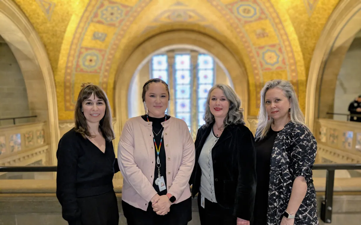 L-R: Melissa Jean Scott, Leslie McCue, Vanessa Jorda, Vanessa Jorda, and Heidi Sobol.