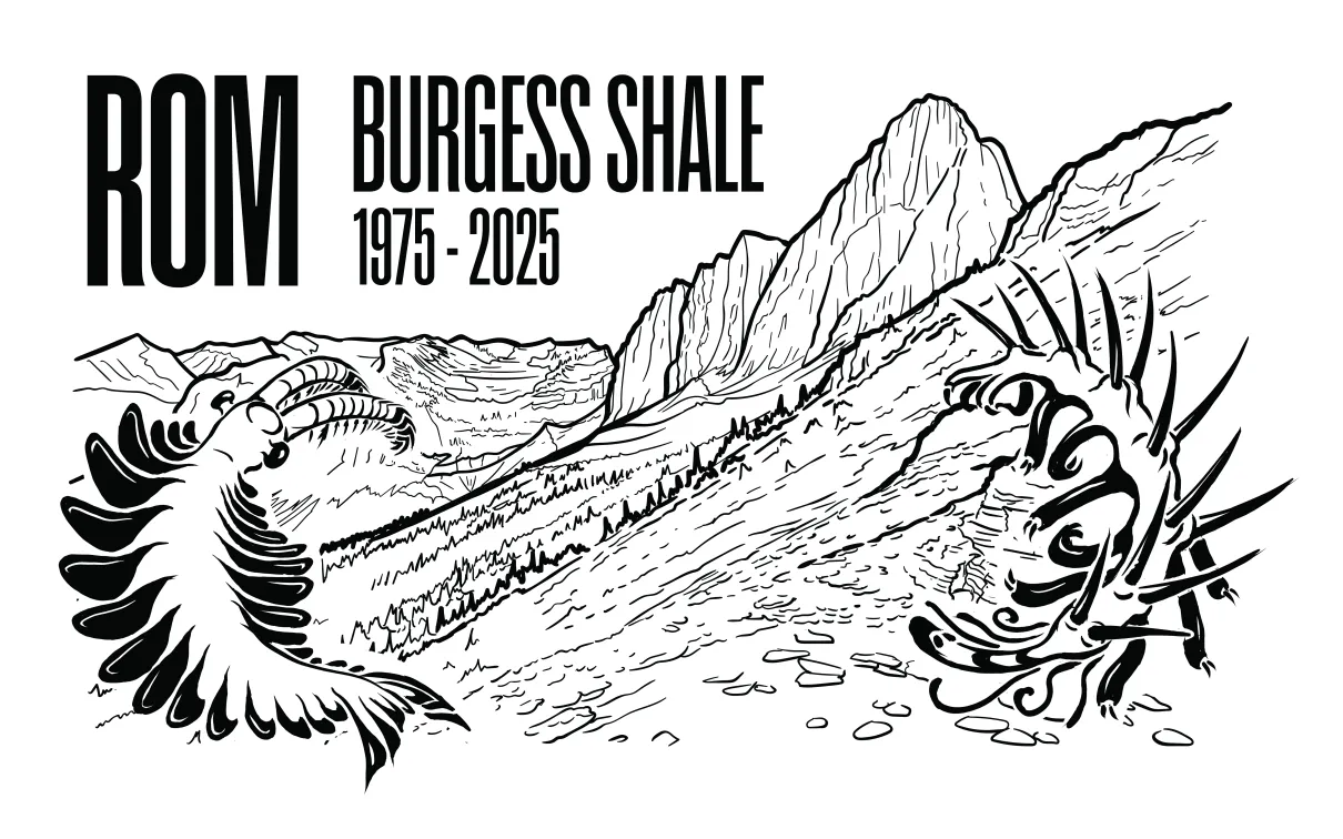 Burgess Shale 50th Anniversary Logo