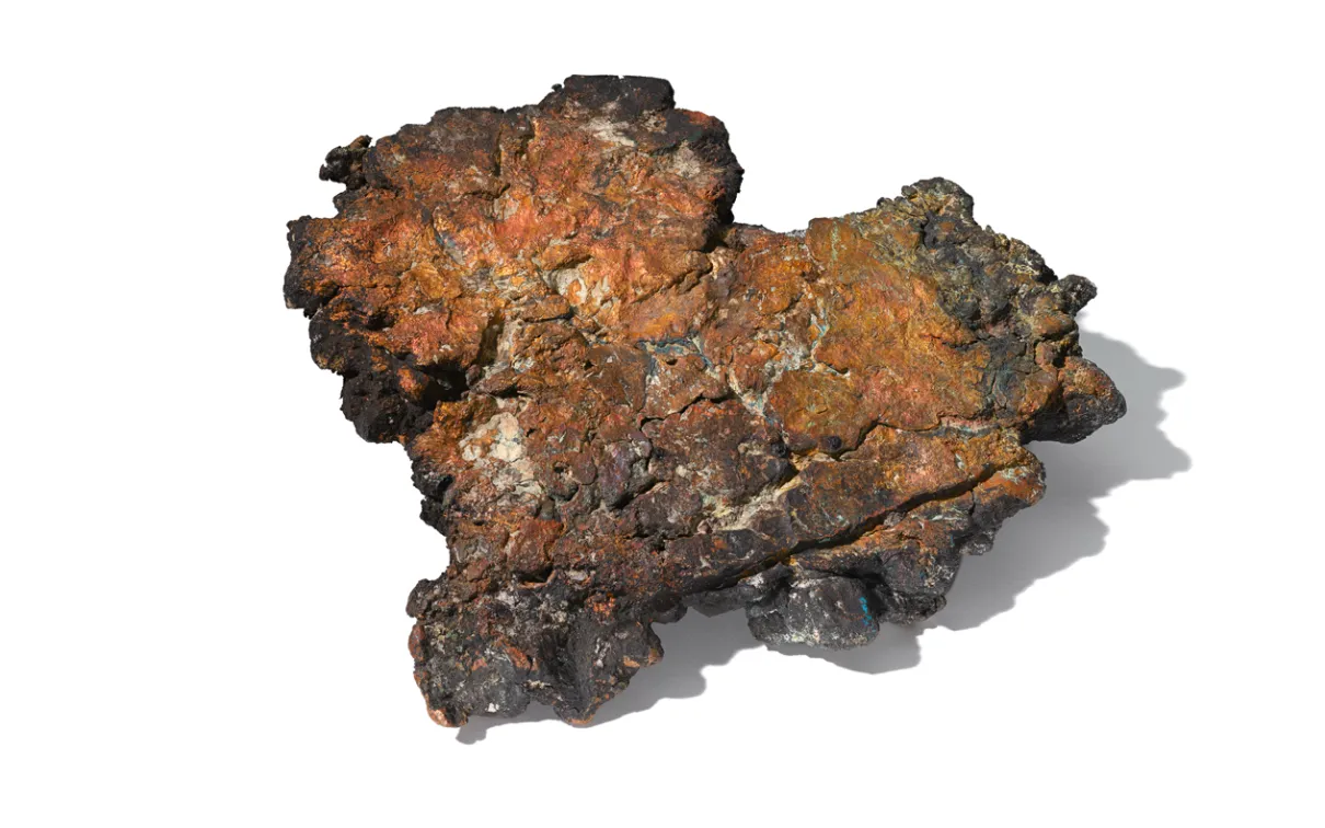 Copper from Ontario, Canada. Image ©ROM.