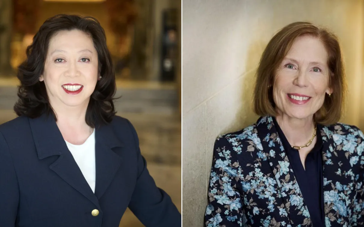 Yoke Chung (left) & Jennifer Wild (right)