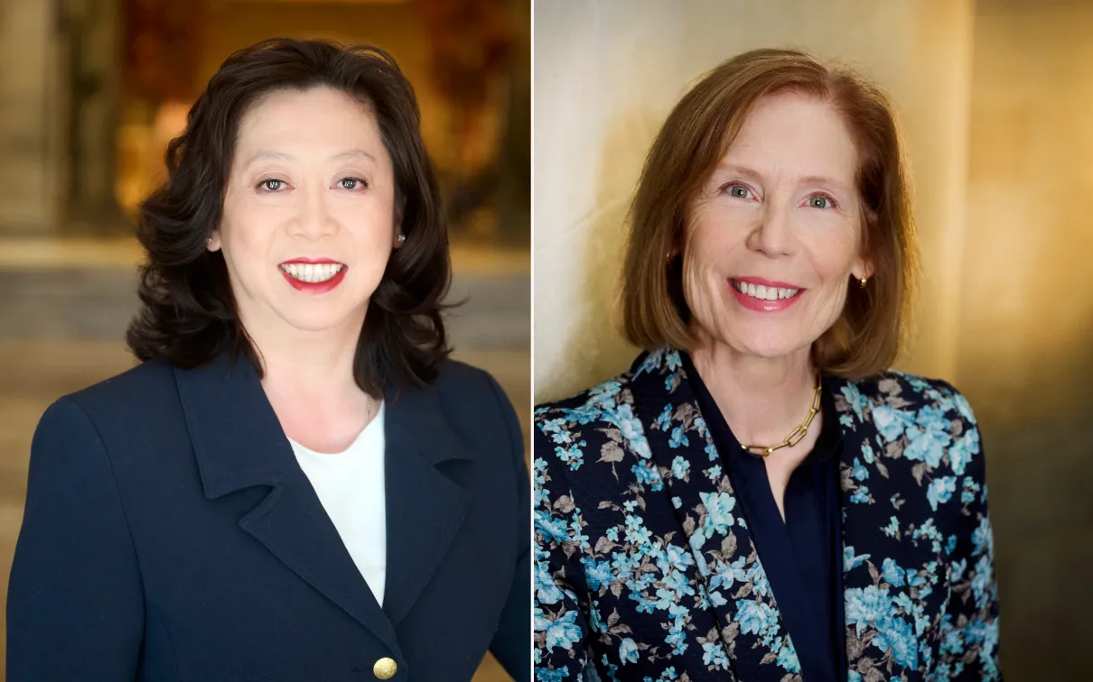 Yoke Chung (left) & Jennifer Wild (right)