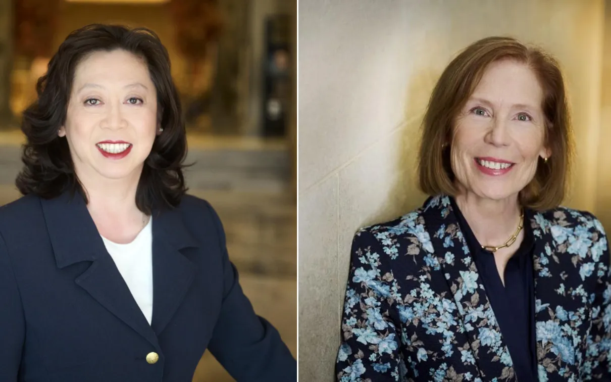 Yoke Chung (left) and Jennifer Wild (right)