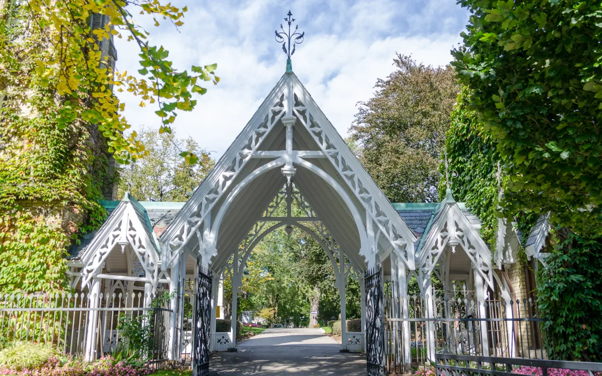 Gate entrance to Necropolis
