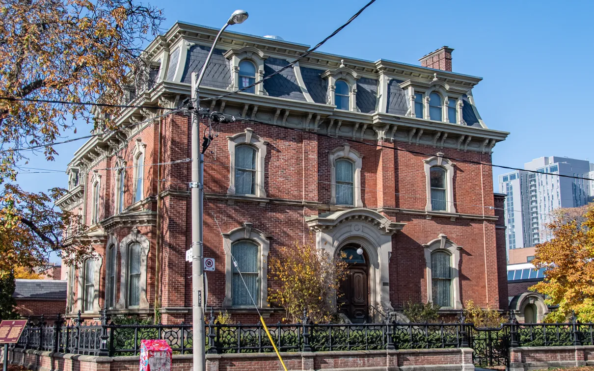 Street view of building