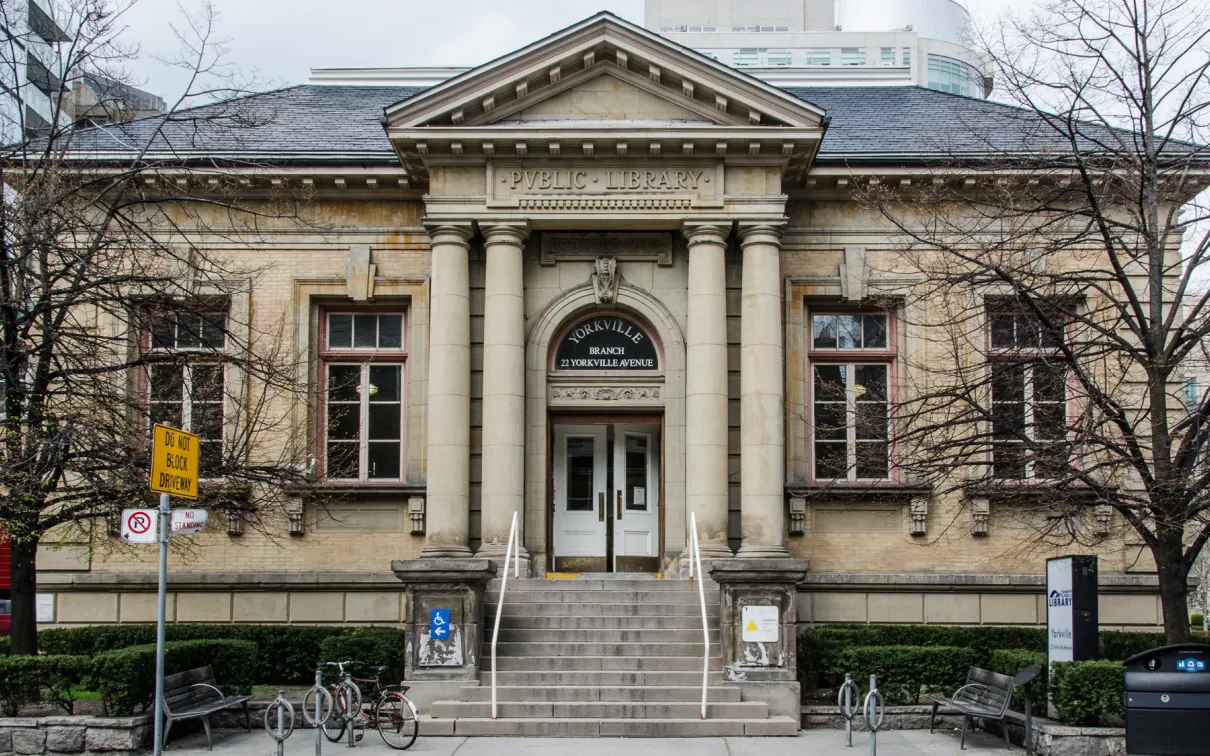 street view of library