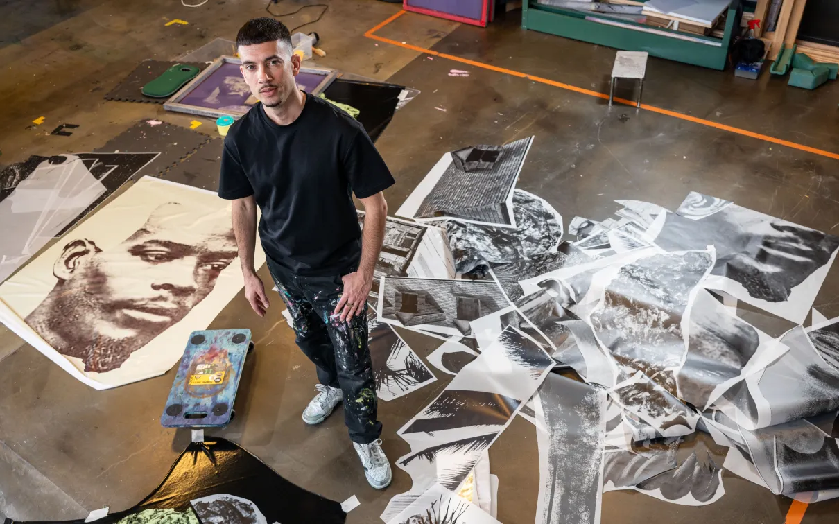 artist Raphaël Barontini
