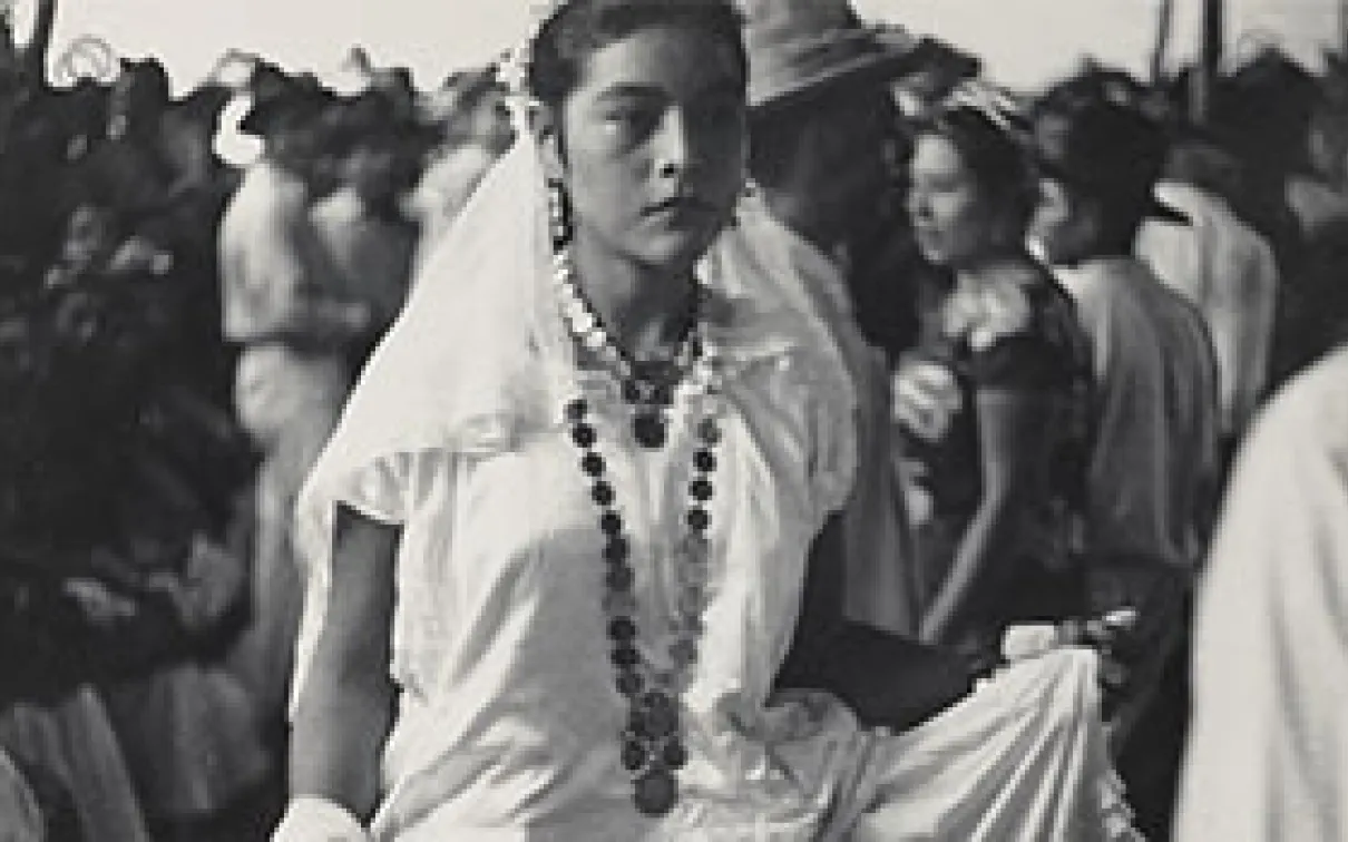 A Bride Dances, around 1937. Vintage gelatin silver print. Emilio Amero, Mexico (1901 - 1976). Emilio Amero Estate, Courtesy of the Solander Collection.
