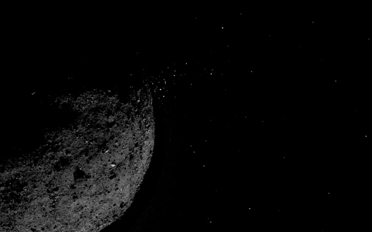 Asteroid Bennu.