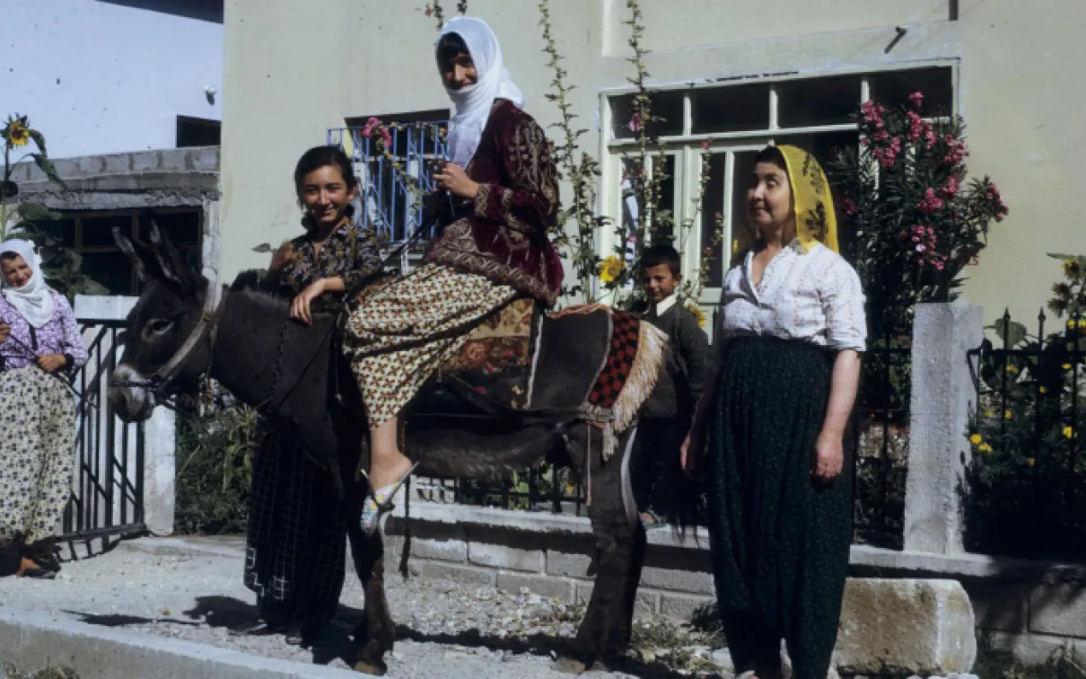 Veronika Gervers in Turkey.
