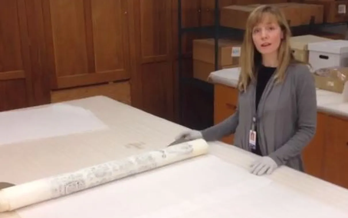 New World Archaeology Technician April Hawkins