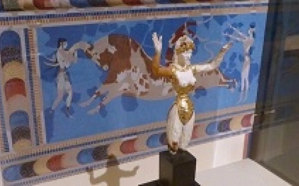 ROM 'Minoan' Goddess now on display

