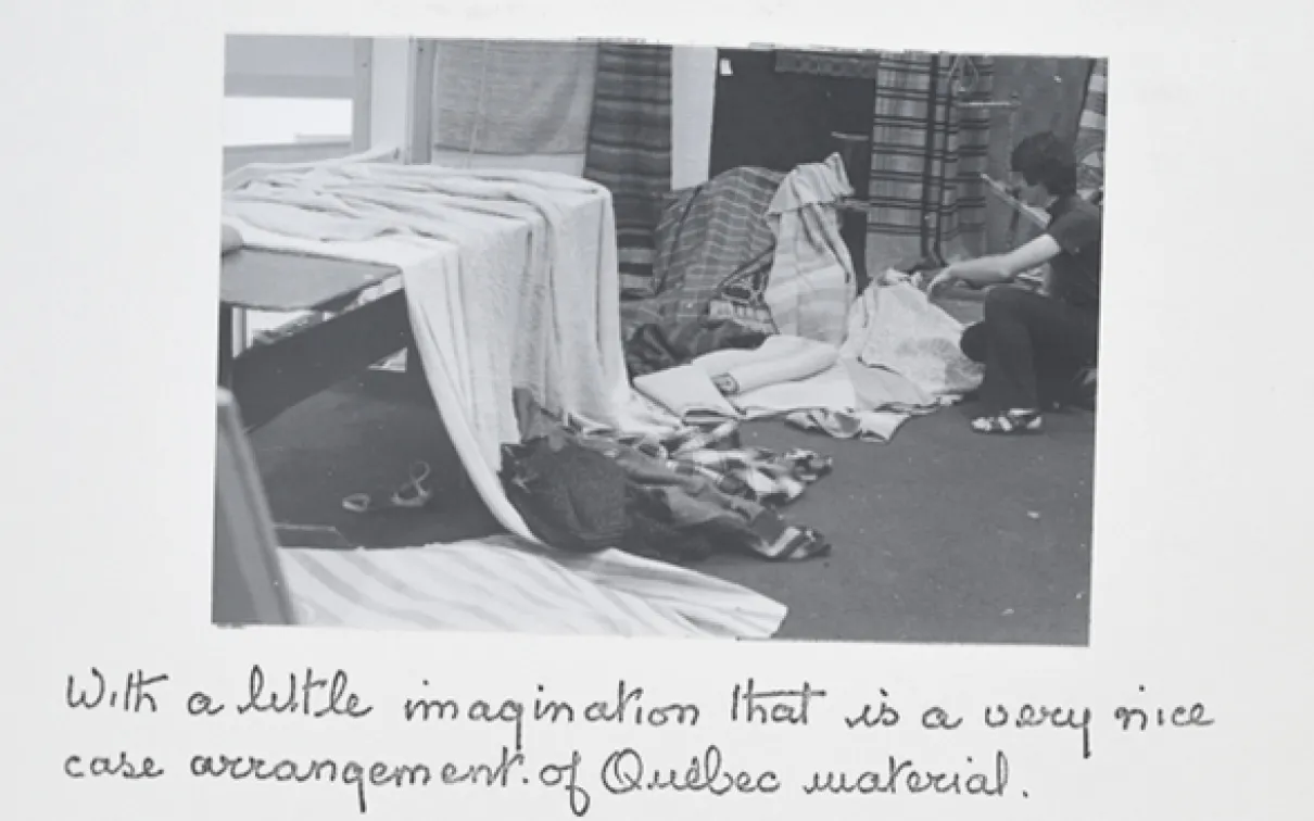 With a little imagination that is a very nice case arrangement of Quebec material.
