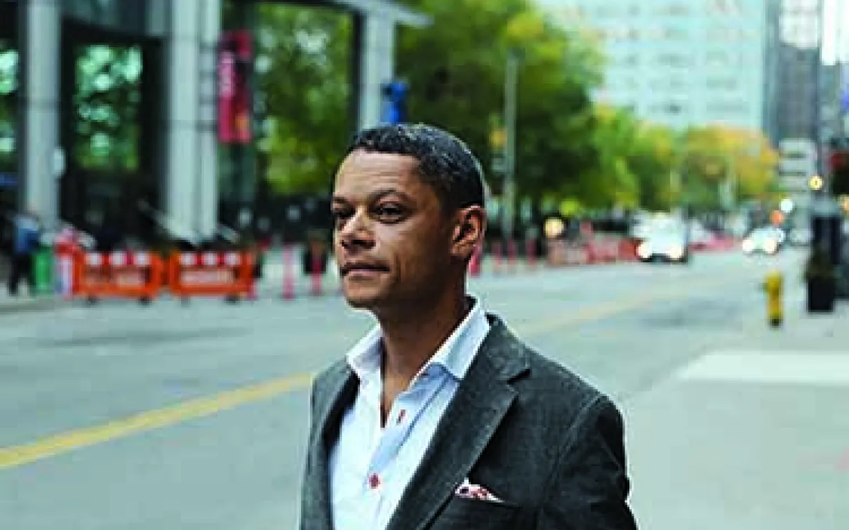 Matt Galloway, the host of Metro Morning on CBC Radio.
