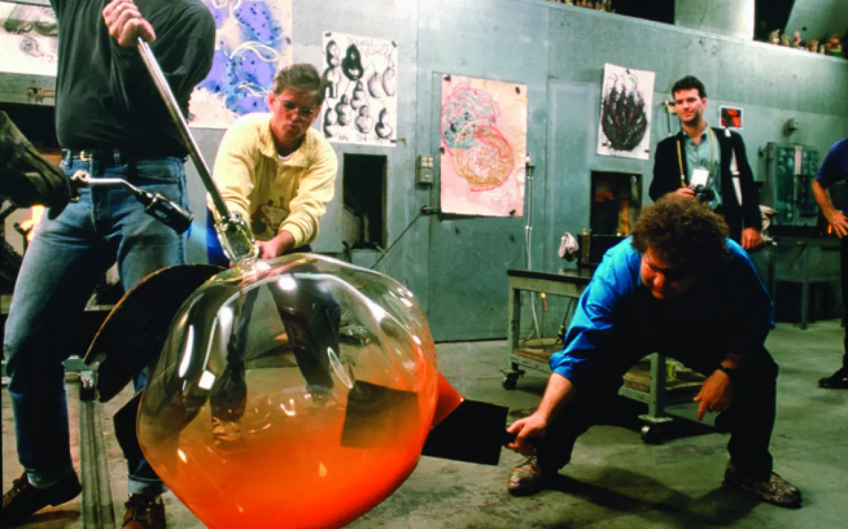 Dale Chihuly's imagination and artistic vision has stayed with him for over a half a century.