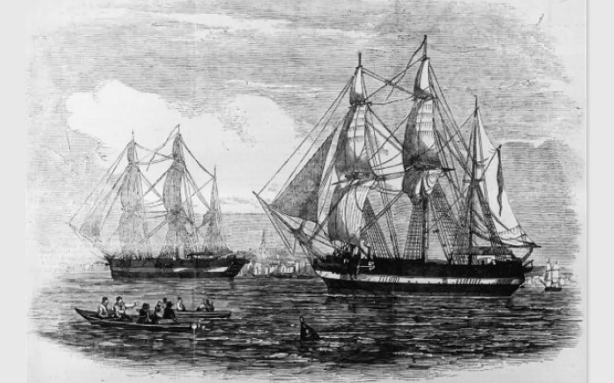 The Franklin Expedition:  The Bell Tolls again