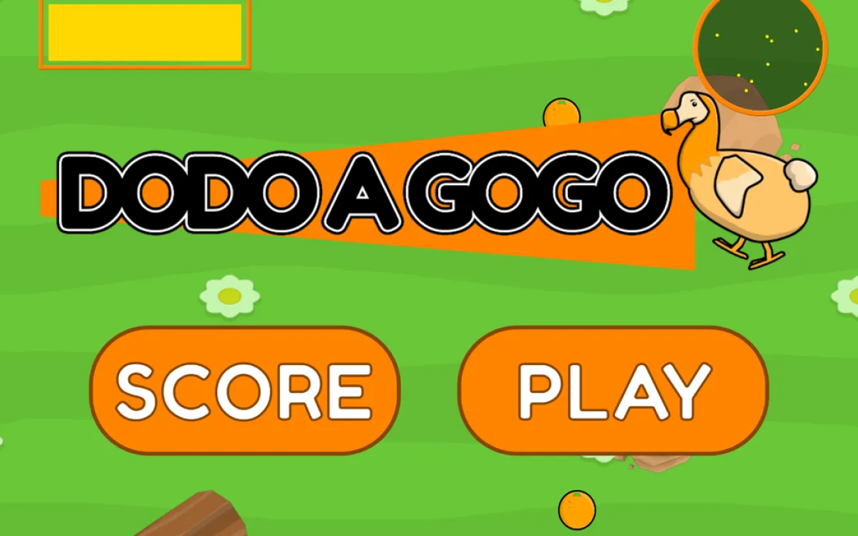 Dodo A Gogo start screen
