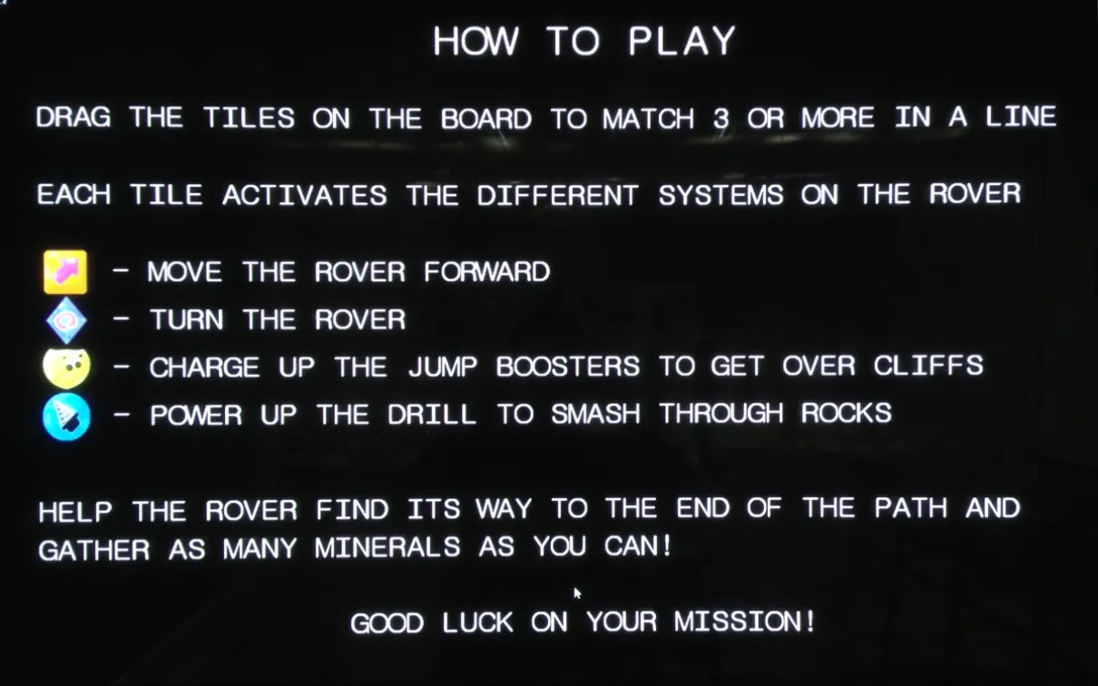 curiosity quest instructions
