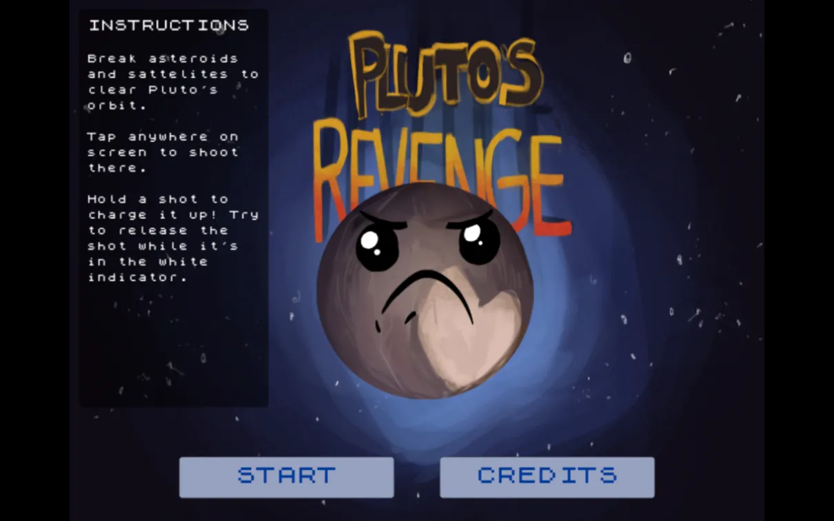 pluto's revenge title and instructions
