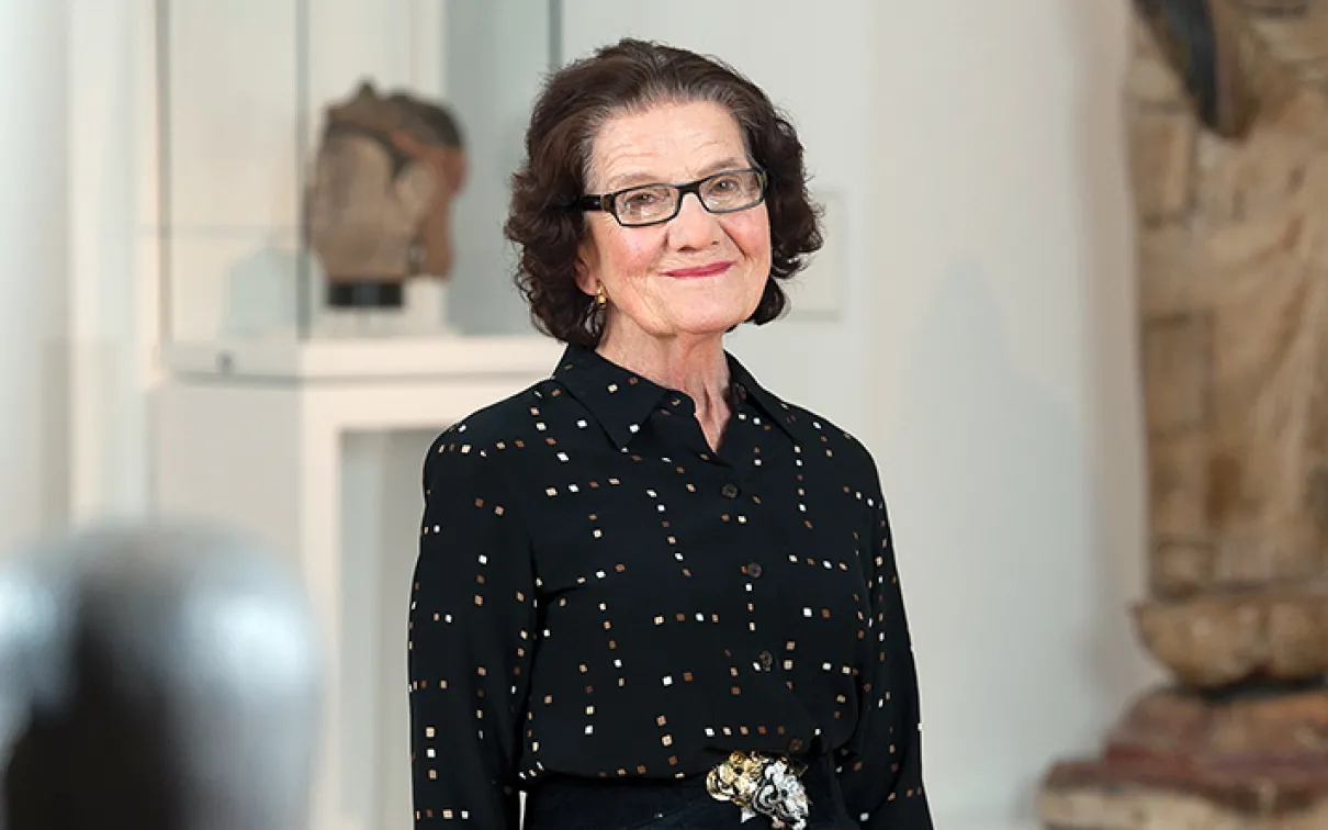 Nancy Main. Photo courtesy of the ROM.
