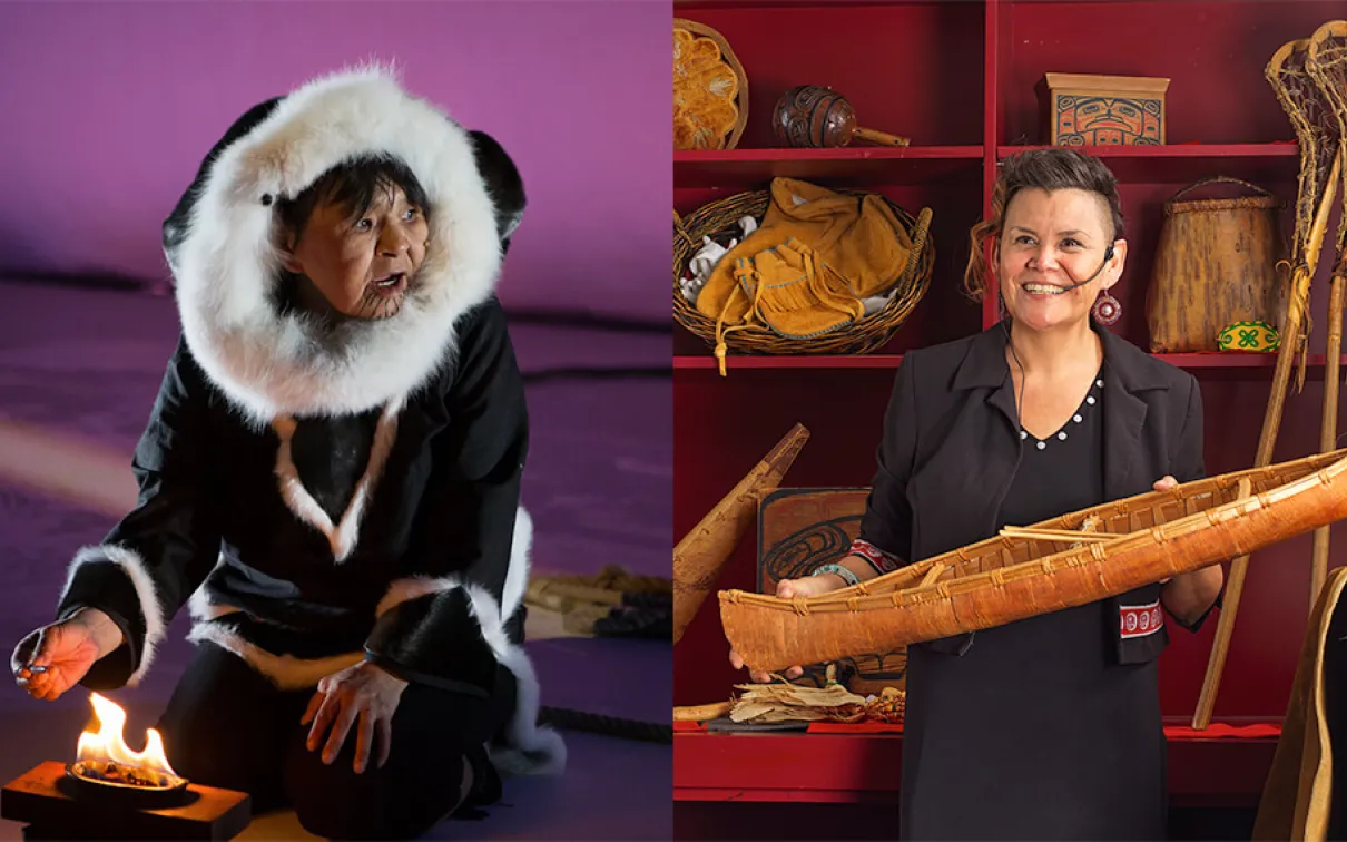 J'net AyAy Qwa Yak Sheelth et Naulaq LeDrew.
