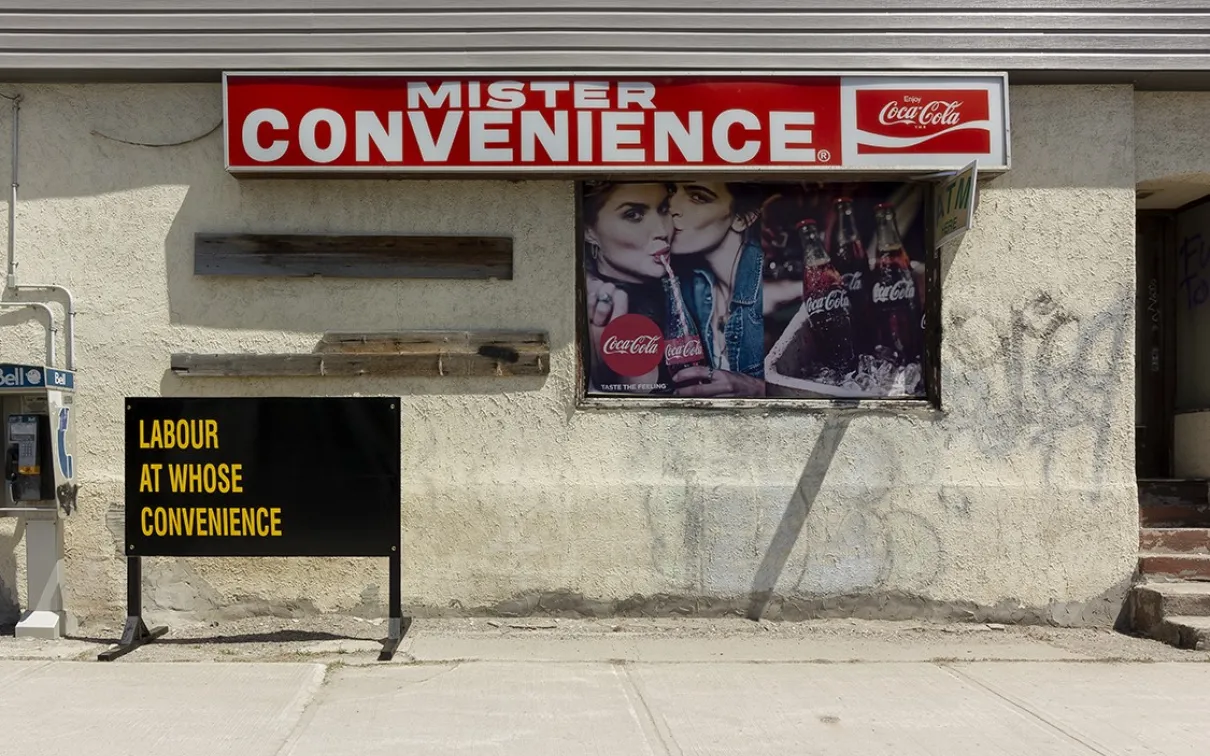 Mister convenience store front
