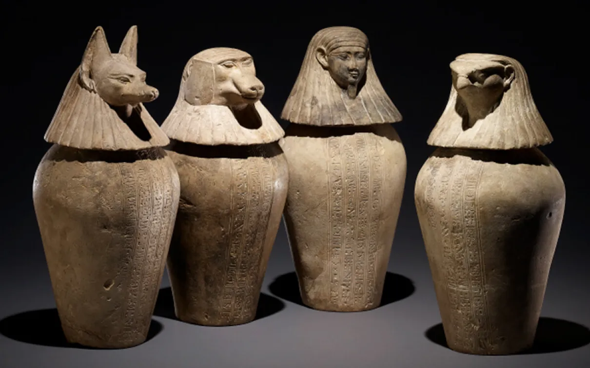 Jarre canope de Djedbastiufankh, vers 332-30 av.
