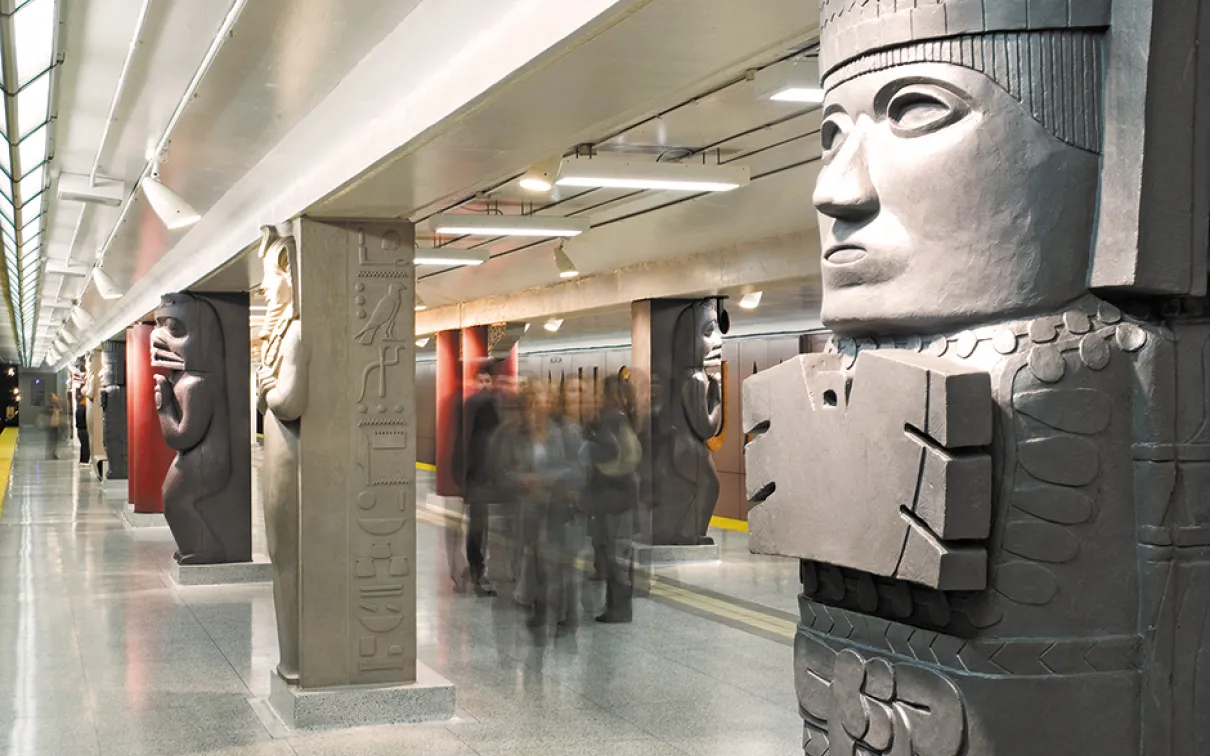 Image of subway station