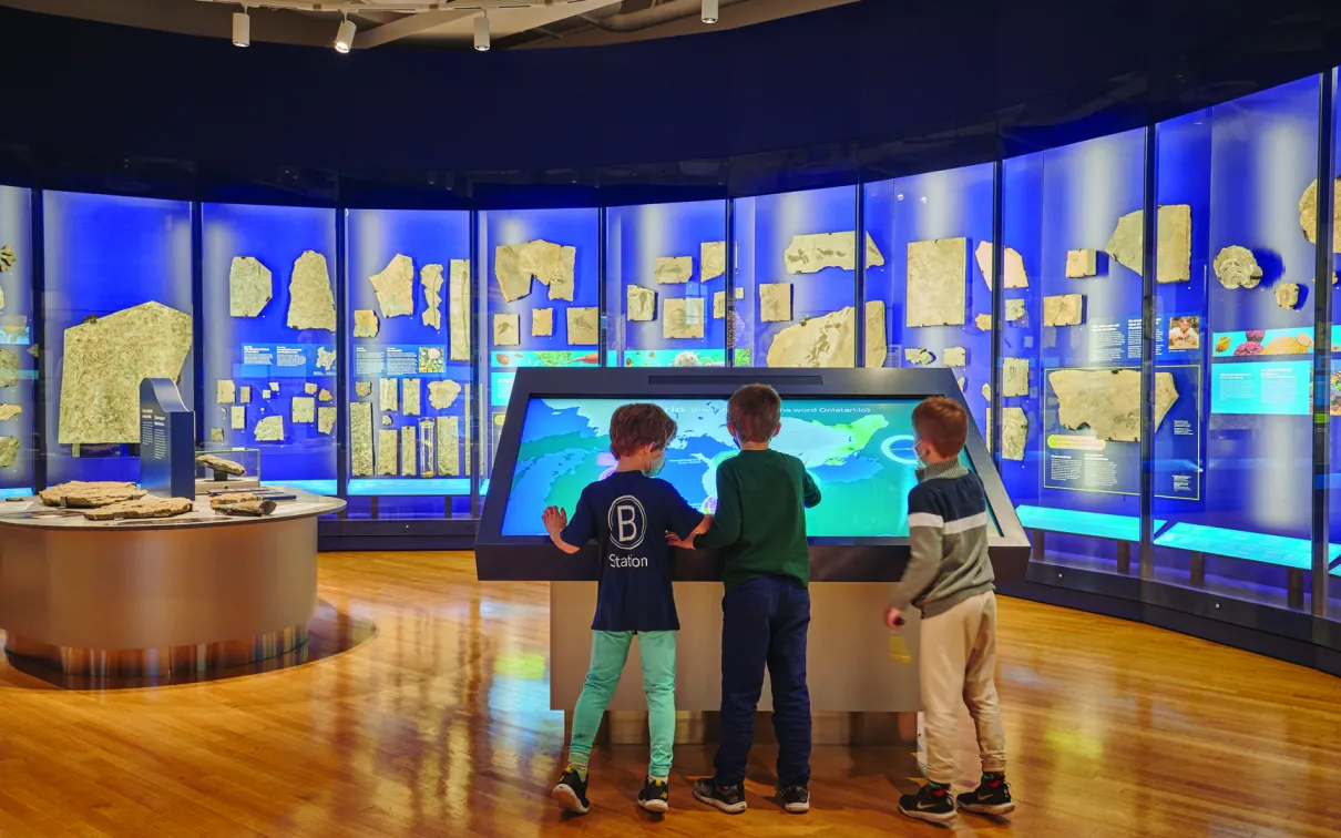 La première galerie de ce type en Amérique du Nord donne vie à l'aube de la vie