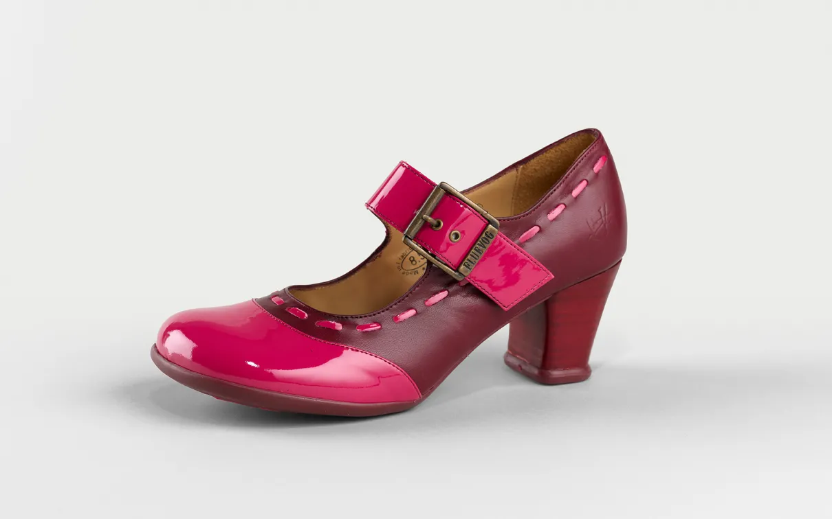 Shoe, Dr. Henry Limited Edition, 2020, John Fluevog (1948- ), designer. Patent leather. Image ©ROM.