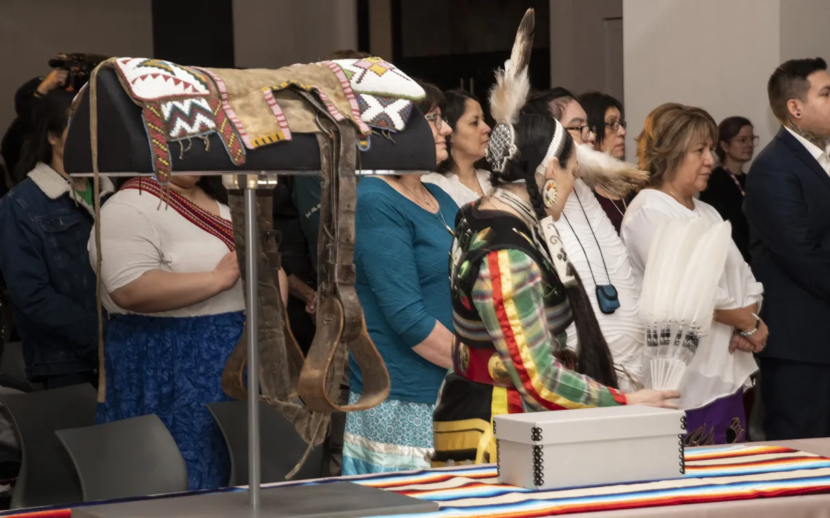 Repatriation ceremony at ROM