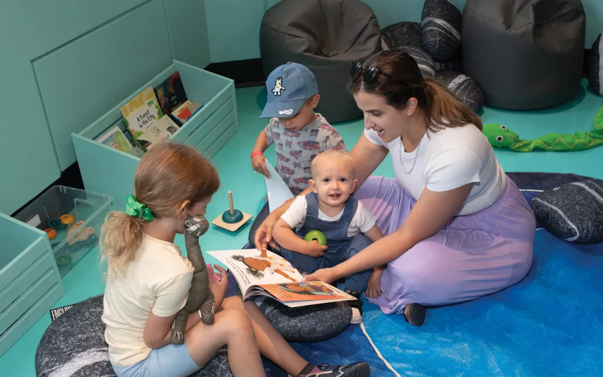WonderWorks is a play-based learning space primarily for children 3 to 8 years of age.