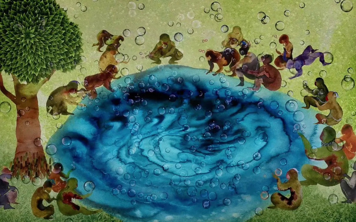 Animation de Shiva Ahmadi, Ascend (2017).
