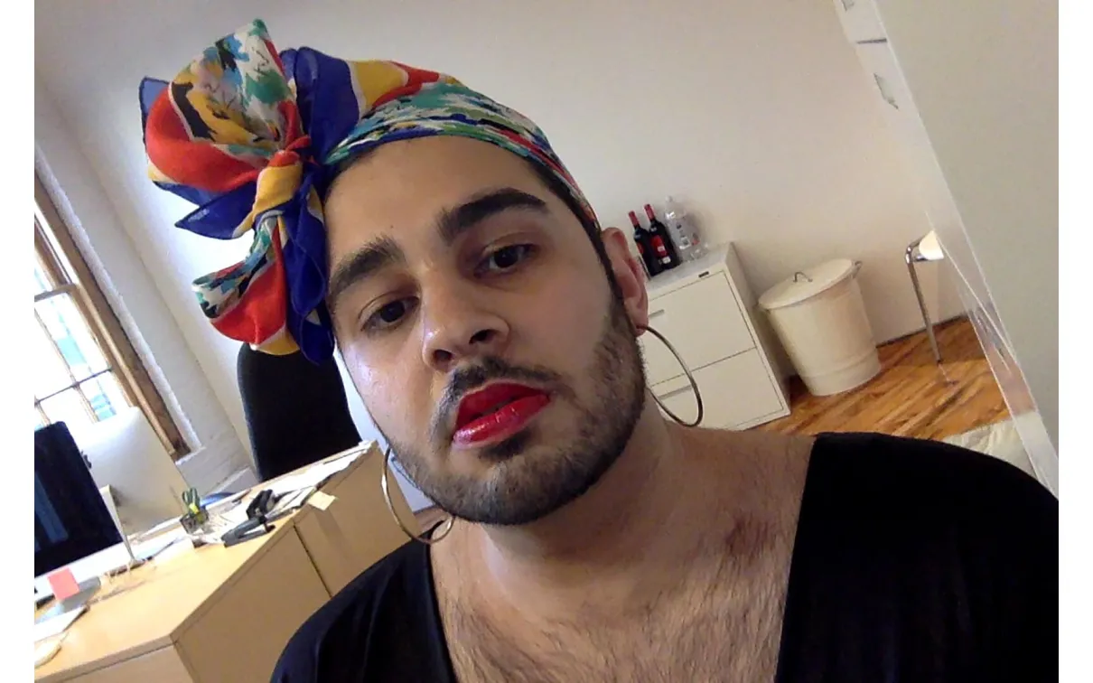 Sajdeep Soomal at SAVAC (South Asian Visual Arts Centre).